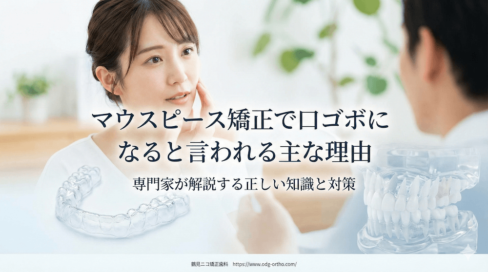 マウスピース矯正で口ゴボになると言われる主な理由