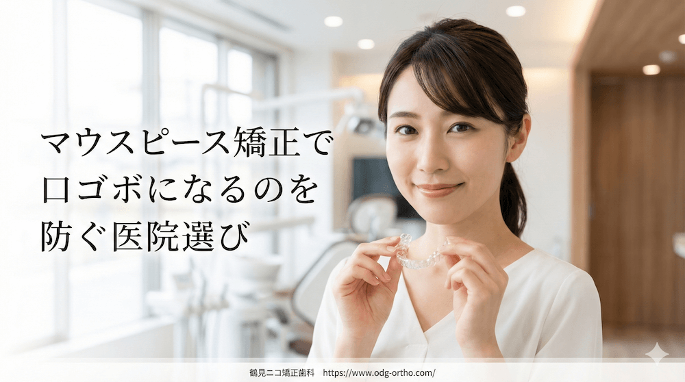 マウスピース矯正で口ゴボになるのを防ぐ医院選び